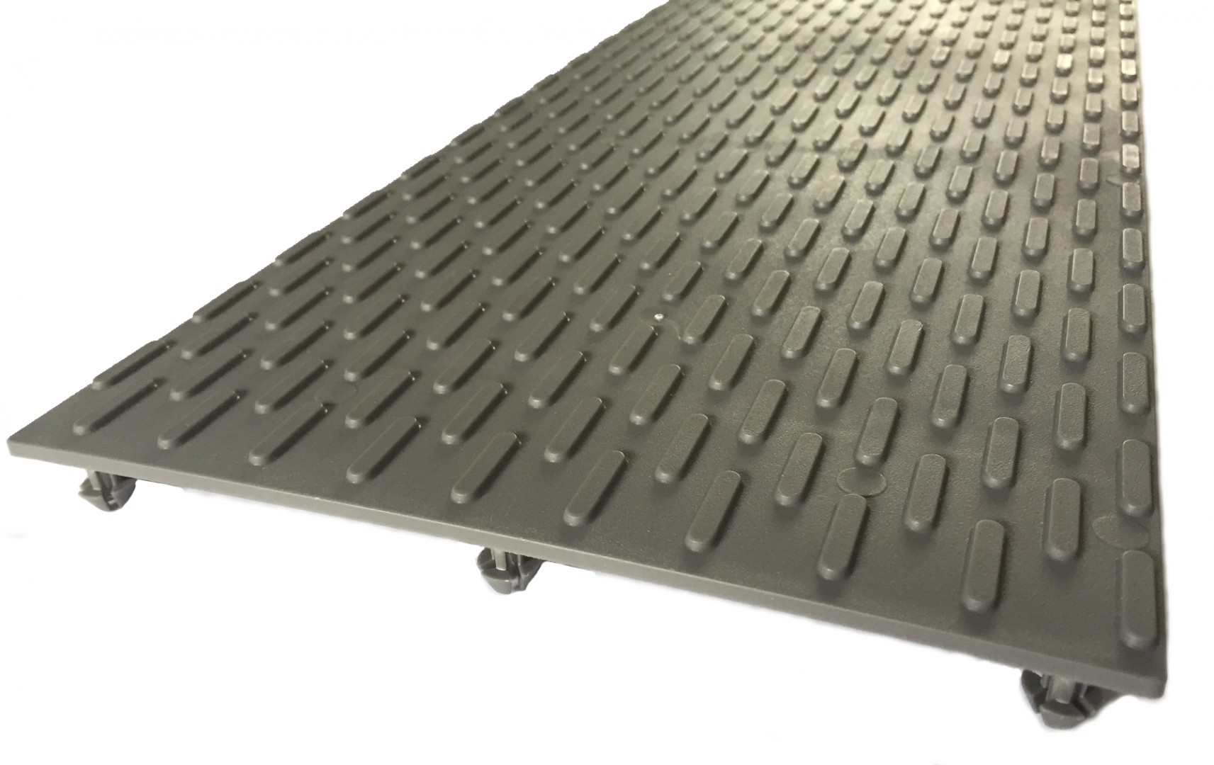 MEAfloor anti-skid R11 grating support studded approx. 800x200 mm gray